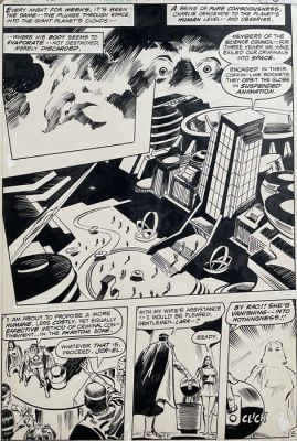 Gene Colan / Tony de Zuniga - 1 Original page - Phantom Zone #1 - 1982 | Catawiki