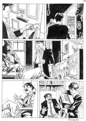 Bruno Brindisi – Tavola Originale “Dylan Dog #150: Uccidimi ancora”, Pagina 93 | Love Original Art