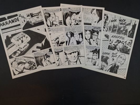 Roi, Corrado - 4 Original page - Dylan Dog | Catawiki
