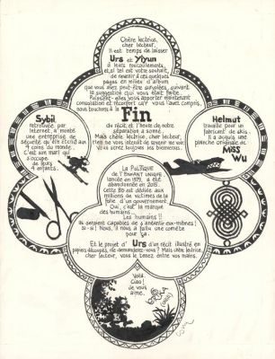 Cosey | Planche originale, page de fin - Yiyun | Daniel Maghen