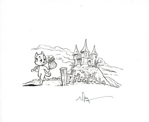 Raymakers, Wil - 1 Original cover - Olivier B. Bommel en Tom Poes - Het einde van eindeloos - 2018