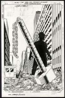 Frenz, Ron - THUNDERSTRIKE (2011) #1 Cover | ComicConnect