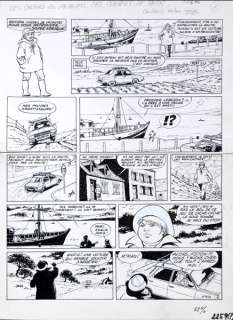 Mitacq | La Patrouille des Castors, planche n°2 Ã  l’encre… | Banque Dessinée