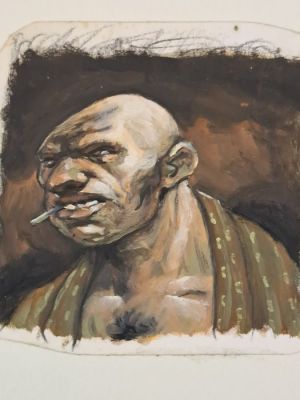 Gipi - 1 Original colour drawing - Un Tipo Tosto | Catawiki