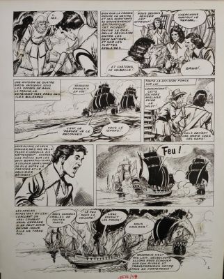 Claude Pascal - 1 Original page - Les histoires de l’Oncle Paul - L’entêté qui ne voulait pas saluer - 1967 | Catawiki