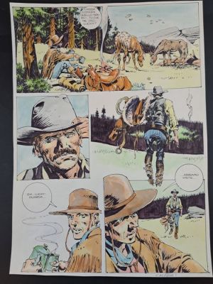 Calegari, Renzo - 1 Original page - Storia del West | Catawiki