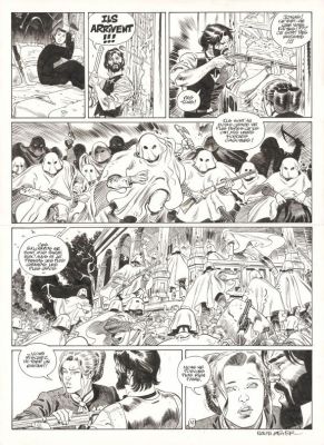 Ralph Meyer | Planche originale n°41 - Le Monde selon Oz - Undertaker | Daniel Maghen