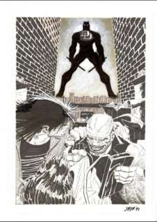 Romita Jr., John - DAREDEVIL PORTFOLIO Pin-Up | ComicConnect