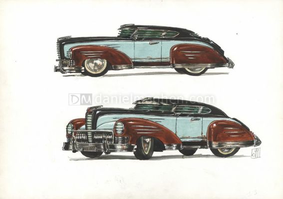 Olivier Ledroit | Sha, Illustration originale, automobile | Daniel Maghen