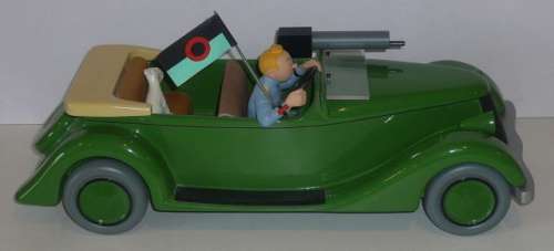 L’oreille Cassée | TINTIN ET MILOU DANS LA PACKARD | Artcurial