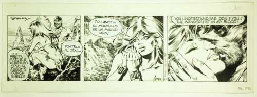 Romero, Enrique Badia | original strip  - Axa | Catawiki