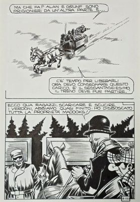 Magnus - 1 Original page - Alan ford n.8 - L’albero di Natale | Catawiki