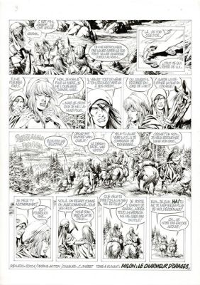 Mitton, Jean-Yves - 1 Original page - Vae Victis ! T3 - Garak, le Voleur de Torques - 1992 | Catawiki