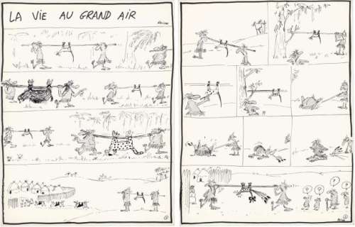 Reiser (1941-1983) | LA VIE AU GRAND AIR - UN GIBIER PRESTIGIEUX | Artcurial