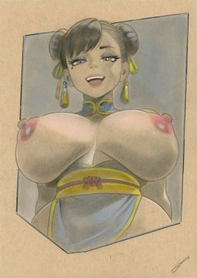 Edgar Wallace Original colour drawing - Les animes d’Edgar - Chun-Li - Street fighter - 2026 | Catawiki
