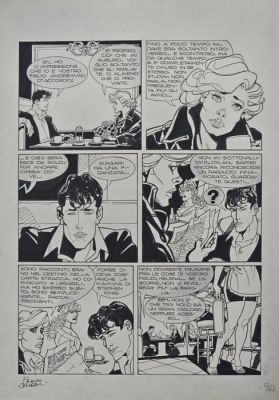 Saudelli, Franco - 1 Original page - Dylan Dogn. 177 - " Il discepolo" pag.20 | Catawiki