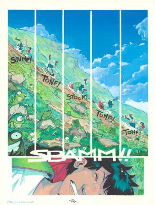 Davide Tosello | Planche originale n°32 - Maison Croa Croa | Daniel Maghen