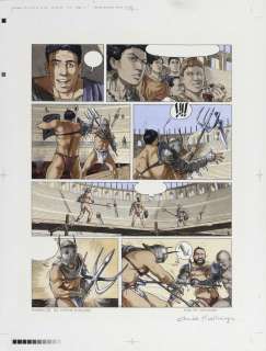 Delaby - Lot 345 - Murena, mise en couleurs de Dina Kathelyn à…