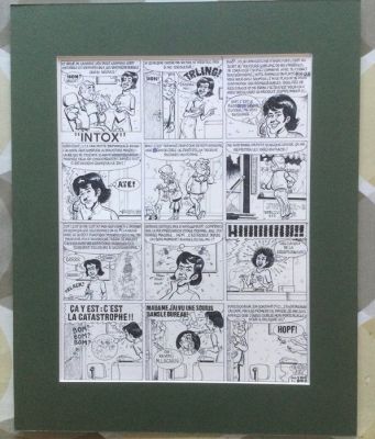 Devos, Jacques - 1 Original page - Génial Olivier - Intox - 1987 | Catawiki