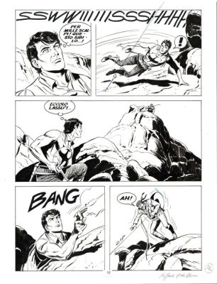 Della Monica, Raffaele - 3 Original page - Zagor #354 - "Sfida a Los Angeles" - 1994 | Catawiki