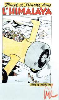 Chaland, Yves & Gillain Joseph Dit Jijé | Chaland, Yves & Gillain joseph dit Jijé TRINET ET TRINETTE Superbe Illustration | Cornette de St Cyr