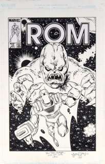 Malgrain, Chris - ROM Couverture Alternative Ã  l‘encre de chine pour le Rom