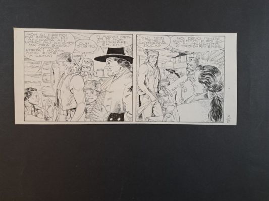 Capitanio, Aldo - 1 Original page - Il Grande Blek: Patrioti nella Notte | Catawiki