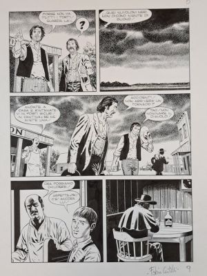 Civitelli; Boselli - 1 Original page - Tex: Il Ritorno di Yama - Prima apparizione di Yama | Catawiki