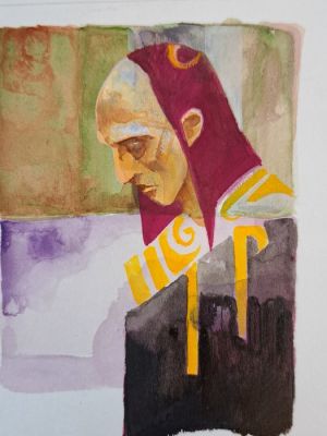 Roi, Corrado - 1 Original colour drawing - Il Mago | Catawiki