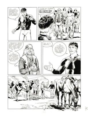 Diso, Roberto - 2 Original page - Mister No #106 - "Il marchio dell’assassino" - 1984 | Catawiki