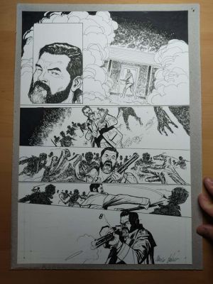 Foderà, Marco - 3 Original page - The Fog - (Official sequel of John Carpenter’s movie) - 2024 | Catawiki