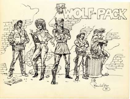 Wilson, Ron - WOLFPACK Illustration