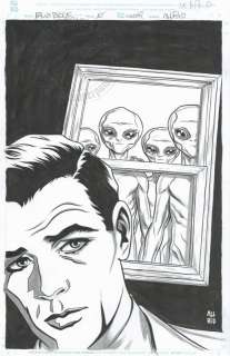 Mike Allred | Blue Book Issue 1 Page Cover | Got Super Powers?