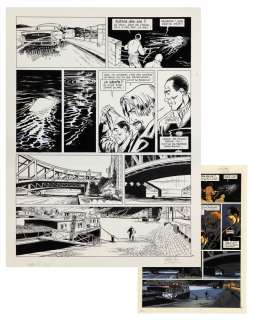 Kraehn - Lot 419 - Gil St André, planche n°19 à l‘encre de Chine…