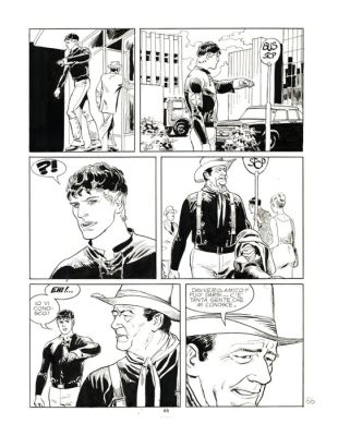 Diso, Roberto - 1 Original page - Mister No #107 - "La fine della pista" - 1984 | Catawiki