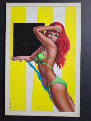 Caria, Mario - 1 Original colour drawing - Il Brivido | Catawiki