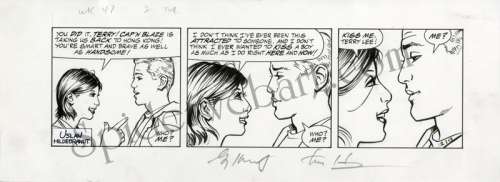 Brothers Hildebrandt | Terry and the Pirates Week 47 - Tuesday | Spiderweb Art Gallery