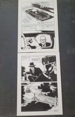 Magnus - 2 Original page - Satanik - n. 105 - Lo Jettatore - 1969 | Catawiki