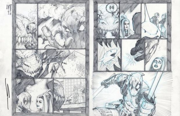 Sandoval, Gerardo - DEADPOOL (2020) #5 Interior Page | ComicConnect (Buy It Now)