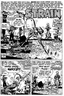 263: Andru/Esposito, "Strain", 6 pages, Get Lost #1 | Russ Cochran