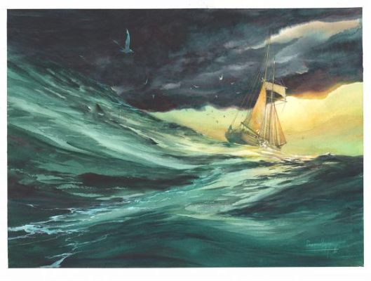 Emmanuel Lepage | Illustration originale | Daniel Maghen