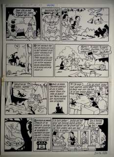 Studio Vandersteen | Originele pagina (p.19)  - Suske en Wiske  - De koning drinkt  - (1970) | Catawiki