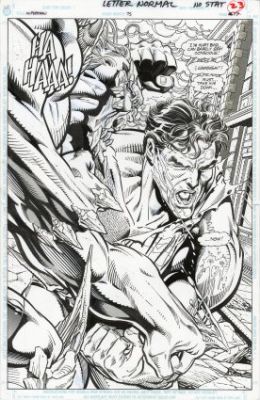 Jurgens, Dan - SUPERMAN #75: THE DEATH OF SUPERMAN PAGE 17 Splash Page | ComicConnect
