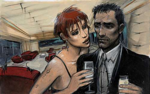 *Enki Bilal Né En 1951 La Tétralogie Du Monstre - Tome 2 32 Décembre Acrylique, Pastel, Crayon Et Encre de Chine Sur Papier... | La Tétralogie du Monstre - Tome 2 | Artcurial