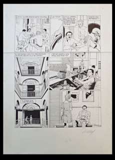 Renaud | Original plate (p.6)  - Jessica Blandy volume 14  - Cuba ! | Catawiki