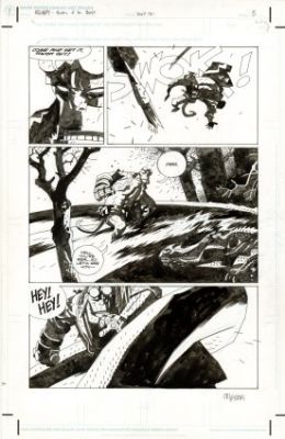 Mignola, Mike - DARK HORSE PRESENTS #151 Interior Page | ComicConnect