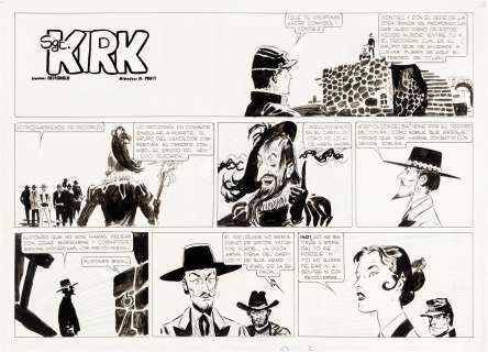 Pratt Hugo - "Il Sergente Kirk - Il castello di | Urania Casa d’Aste