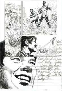Brent Anderson | Original Art Green Lantern: Legacy Page 14 | Brent Anderson