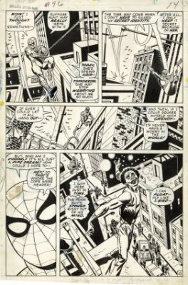 Kane, Gil - AMAZING SPIDER-MAN (1963-98; 2003-13) #96 Interior Page | ComicConnect
