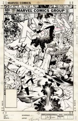 X-MEN (1963-2011) #160 Production Cover | ComicConnect
